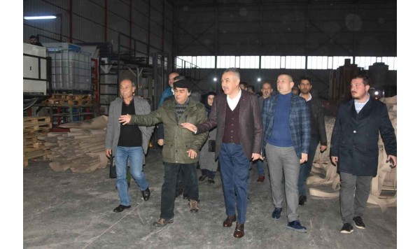 AK Partili Savaş, 42 ülkeye ihracat yapan Retek’i ziyaret etti (Ses Gazetesi)